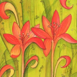 Orange lily´s
